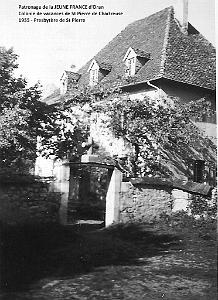 COLO JEUNE FRANCE 1955 presbytere de St Pierre